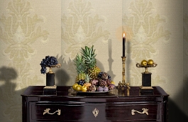 Обои DL-26G фото в интерьере гостиной превью