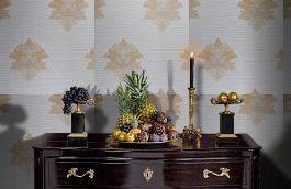 Обои KTE07003 фото в интерьере гостиной превью