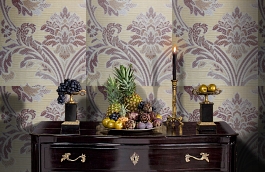 Обои KTE07006 фото в интерьере гостиной превью