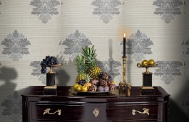 Обои KTE07007 фото в интерьере гостиной превью