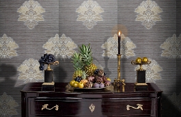 Обои KTE07013 фото в интерьере гостиной превью