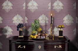 Обои KTE07016 фото в интерьере гостиной превью