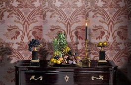 Обои KTE07021 фото в интерьере гостиной превью