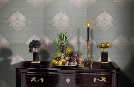 Обои KTE07028 фото в интерьере гостиной превью