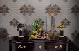 Обои KTE07031 фото в интерьере гостиной превью