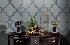 Обои 9600B1 фото в интерьере гостиной превью