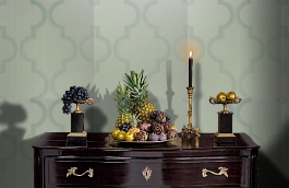 Обои 9600B2 фото в интерьере гостиной превью