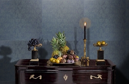 Обои 9610B1 фото в интерьере гостиной превью