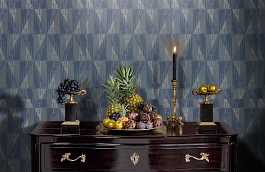 Обои 9630B1 фото в интерьере гостиной превью