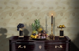 Обои 9640M1 фото в интерьере гостиной превью