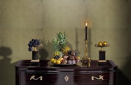 Обои KT46 фото в интерьере гостиной превью