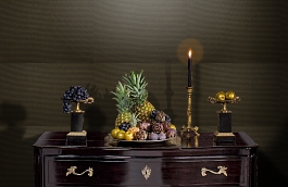 Обои KT59 фото в интерьере гостиной превью