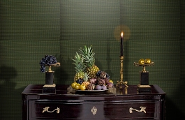 Обои KT74 фото в интерьере гостиной превью