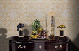 Обои 10 SMG-B фото в интерьере гостиной превью