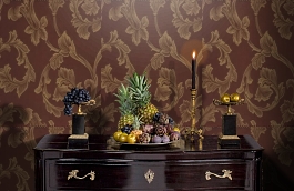 Обои 13AMF-M фото в интерьере гостиной превью