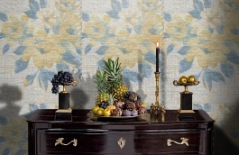 Обои 4CRE-F фото в интерьере гостиной превью