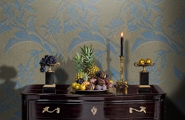 Обои 6AMF-V фото в интерьере гостиной превью