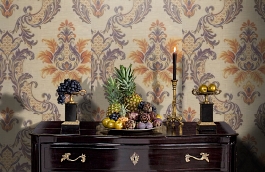 Обои 8CRE-D фото в интерьере гостиной превью