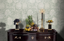 Обои W713018 фото в интерьере гостиной превью