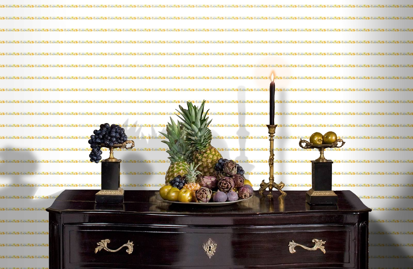 Обои 94113-1 фото в интерьере гостиной