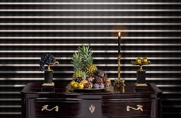 Обои 574-1 фото в интерьере гостиной превью