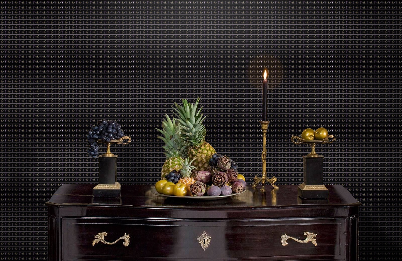 Обои 174903 фото в интерьере гостиной