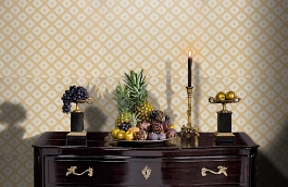 Обои 50-MA-R фото в интерьере гостиной превью