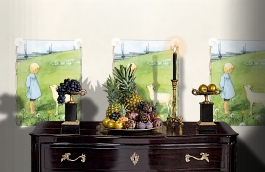 Обои 6269 фото в интерьере гостиной превью