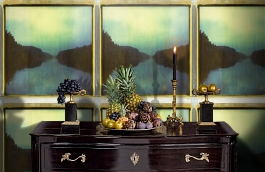 Обои 8132 фото в интерьере гостиной превью