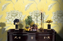 Обои Jasperpeony-Georgianyello фото в интерьере гостиной превью