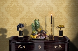 Обои 15907 фото в интерьере гостиной превью