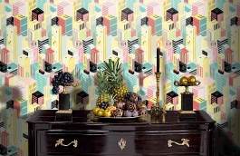 Обои FA42900M фото в интерьере гостиной превью