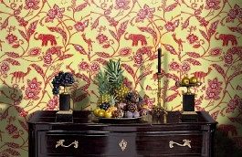 Обои 839-F-96151 фото в интерьере гостиной превью