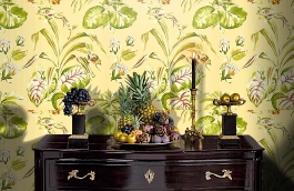 Обои F91146 фото в интерьере гостиной превью