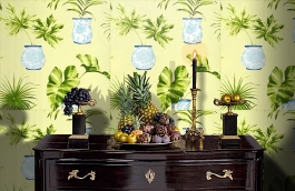 Обои F91153 фото в интерьере гостиной превью