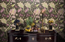 Обои F913001 фото в интерьере гостиной превью