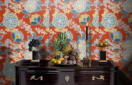 Обои F913008 фото в интерьере гостиной превью