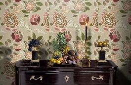 Обои F913041 фото в интерьере гостиной превью