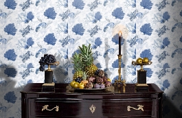 Обои F95733 фото в интерьере гостиной превью