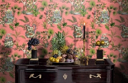 Обои F95765 фото в интерьере гостиной превью