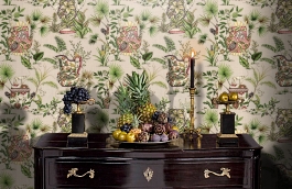 Обои F95766 фото в интерьере гостиной превью