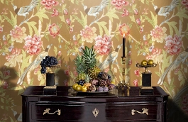 Обои F98646 фото в интерьере гостиной превью