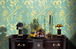 Обои F99253 фото в интерьере гостиной превью