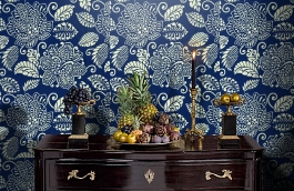 Обои F99266 фото в интерьере гостиной превью