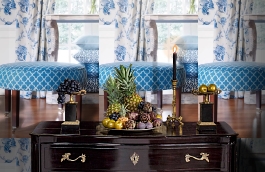 Обои W74350 фото в интерьере гостиной превью