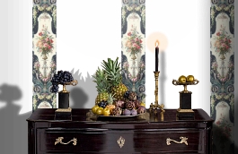 Обои EN23012F фото в интерьере гостиной превью