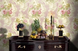 Обои SV81801F фото в интерьере гостиной превью