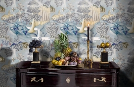 Обои ZAMW310430 фото в интерьере гостиной превью