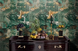 Обои ZAMW310431 фото в интерьере гостиной превью