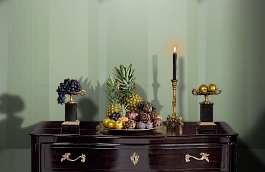 Обои SF1017 фото в интерьере гостиной превью